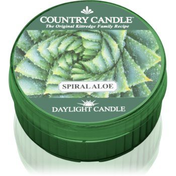 Country Candle Spiral Aloe lumânare