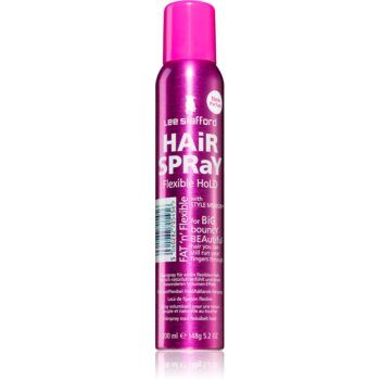 Lee Stafford Styling Hair Spray Flexible Hold Fat n Flexible fixativ pentru intarire si o mai buna flexibilitate a parului