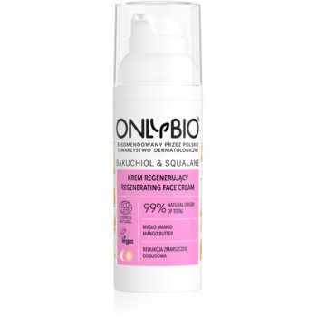 OnlyBio Bakuchiol & Squalane crema regeneratoare pentru ten matur