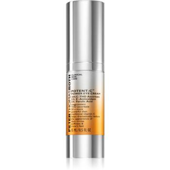 Peter Thomas Roth Potent-C Power Eye Cream crema de ochi hidratanta împotriva ridurilor și a cearcănelor întunecate