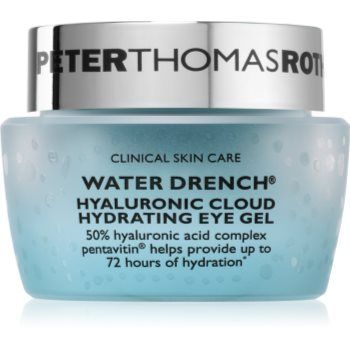 Peter Thomas Roth Water Drench Hyaluronic Cloud Hydrating Eye Gel gel de ochi hidratant cu acid hialuronic