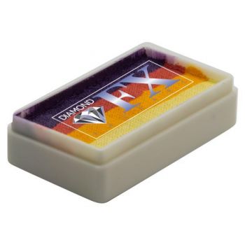 Vopsea pentru fata sau corp, Diamond FX Splitcake Papaya Party, 28 g de firma original