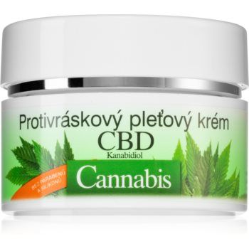 Bione Cosmetics Cannabis CBD cremă antirid cu efect de regenerare cu CBD ieftina