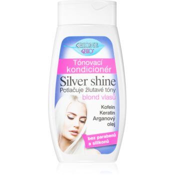 Bione Cosmetics Silver Shine balsam hidratant de neutralizare tonuri de galben