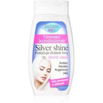 Bione Cosmetics Silver Shine balsam hidratant de neutralizare tonuri de galben ieftin