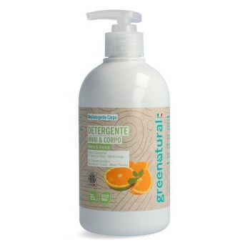 Gel de curatare pentru maini si corp, Greenatural, 500 ml