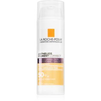 La Roche-Posay Anthelios crema solara pentru tratarea petelor pigmentare SPF 50+