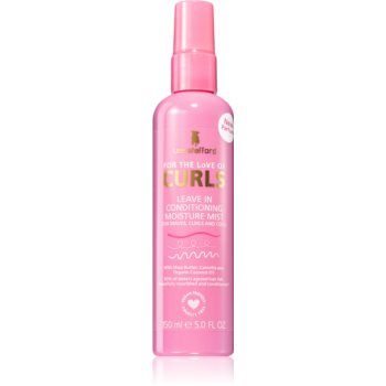 Lee Stafford For The Love Of Curls Leave In Conditioning Moisture Mist conditioner Spray Leave-in pentru păr creț