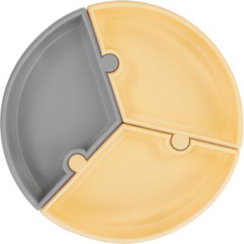 Minikoioi Suction Plate Puzzle farfurie compartimentată cu ventuză Minikoioi Suction Plate Puzzle farfurie compartimentată cu ventuză