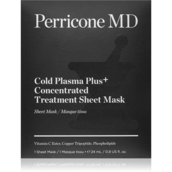 Perricone MD Cold Plasma Plus+ Treatment Sheet Mask mască textilă de îngrijire