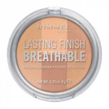 Pudra Rimmel London Lasting Finish Breathable 002 Dawn, 9 g