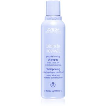 Aveda Blonde Revival™ Purple Toning Shampoo sampon tonifiant cu violete pentru iluminarea părului sau pentru părul cu șuvițe