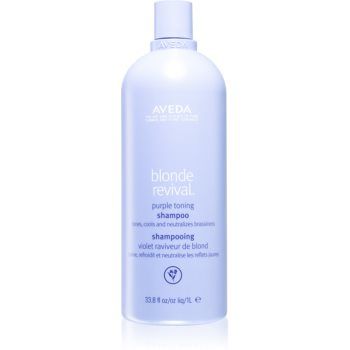 Aveda Blonde Revival™ Purple Toning Shampoo sampon tonifiant cu violete pentru iluminarea părului sau pentru părul cu șuvițe de firma original