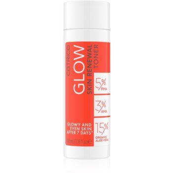 Catrice Glow Skin Renewal solutie tonica cu efect de iluminare Catrice Glow Skin Renewal solutie tonica cu efect de iluminare