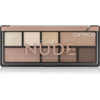 Catrice The Pure Nude paletă cu farduri de ochi