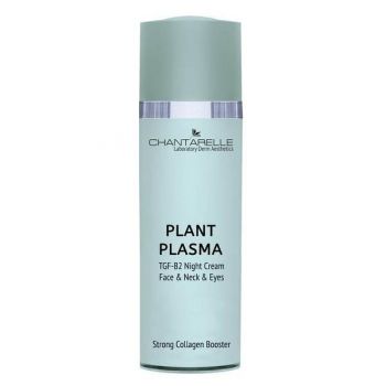 Crema de noapte Chantarelle Plant Plasma Night Cream TGF-β2 Strong Collagen Booster, CD1480, 50ml