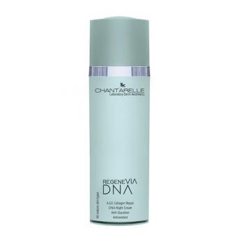 Crema de noapte Chantarelle Regenevia Dna-Night Cream A.G.E. Collagen Repair CD1460, 50ml de firma originala