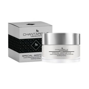 Crema de zi Chantarelle Special Aesthetics Licorice A Moisturising Day Cream SPF 20, CD1399, 50ml