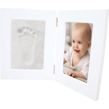 Happy Hands Double Frame set de mulaj pentru amprentele bebelușului