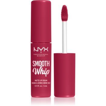 NYX Professional Makeup Smooth Whip Matte Lip Cream ruj de buze catifelant cu efect de netezire de firma original