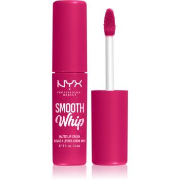 NYX Professional Makeup Smooth Whip Matte Lip Cream ruj de buze catifelant cu efect de netezire de firma original