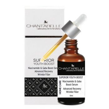 Serum Chantarelle Superior Youth Boost Serum with niacinamide and Gaba acid, CD120130, 30ml de firma original