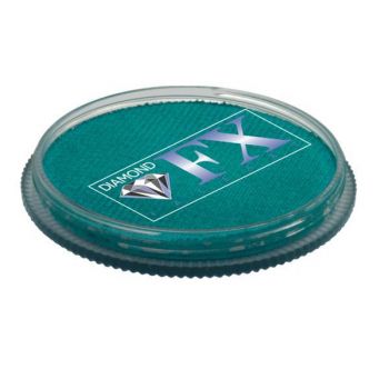 Vopsea pentru fata sau corp, Diamond FX Verde Marin Mat, 30 g