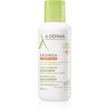 A-Derma Exomega Control Emollient Cream crema de corp pentru piele foarte sensibila sau cu dermatita atopica