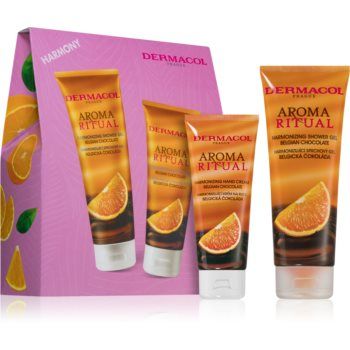 Dermacol Aroma Ritual Belgian Chocolate set cadou (cu aromă de ciocolată)