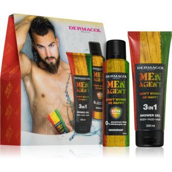 Dermacol Men Agent Don´t Worry Be Happy set cadou (pentru corp) pentru bărbați