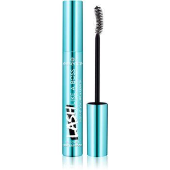 essence Lash Like a Boss mascara pentru gene lungi și dese rezistent la apa