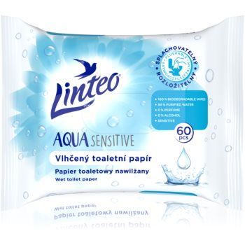 Linteo Aqua Sensitive hârtie igienică umedă ieftin