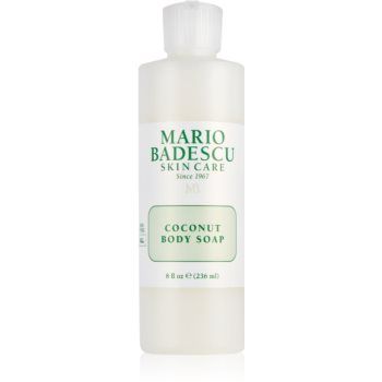 Mario Badescu Coconut Body Soap gel de dus hidratant cu cocos