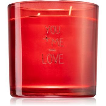 My Flame Unconditional You + Me = Love lumânare parfumată