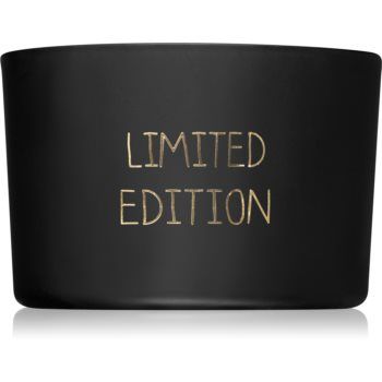 My Flame Warm Cashmere Limited Edition lumânare parfumată cu fitil din lemn