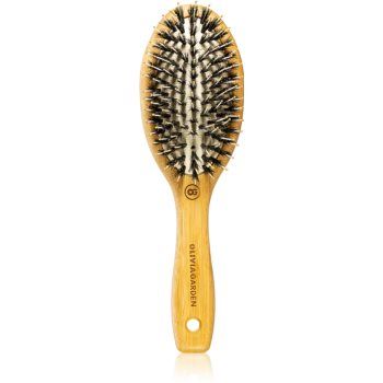 Olivia Garden Bamboo Touch perie de tip paletă pentru par si scalp