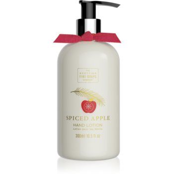 Scottish Fine Soaps Spiced Apple Hand Lotion Lapte pentru maini ieftina