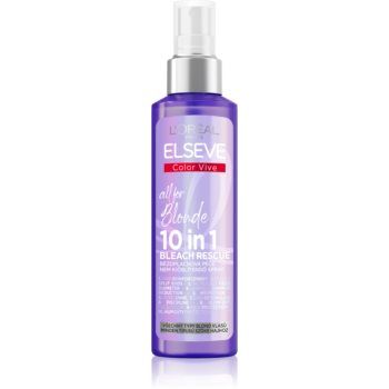 L’Oréal Paris Elseve Color-Vive Purple spray care nu necesita clatire pentru toate nuantele de blond