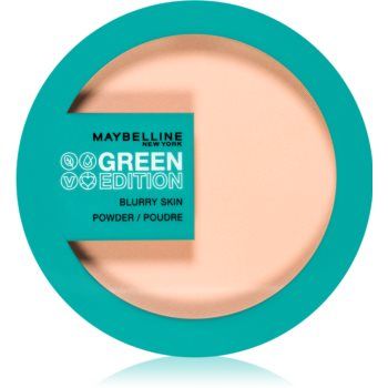 Maybelline Green Edition pulbere fina cu efect matifiant