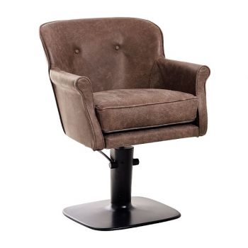 Scaun coafor Maletti Lord Wellington cu baza