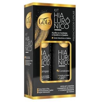 Set Sampon+Balsam acid hialuronic,Gota Dourada