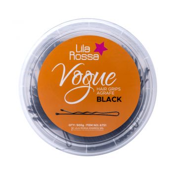 Agrafe Lila Rossa, Vogue, 500 g, negre, 4.5 cm