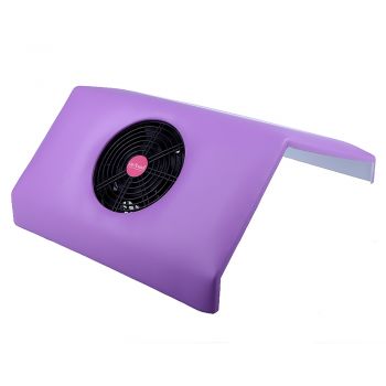 Aspirator manichiura Lila Rossa, cu suport pentru pila, violet, 20 W