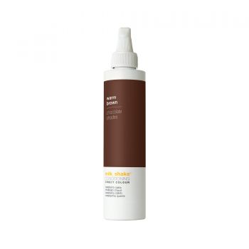 Milk Shake Direct Colour - Balsam nuantator cu pigment intens Warm Brown 100ml de firma original