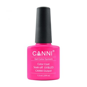 Oja semipermanenta, Canni, 051 deep pink, 7.3 ml de firma originala