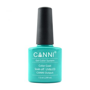 Oja semipermanenta, Canni, 077 turquoise, 7.3 ml de firma originala