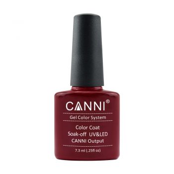 Oja semipermanenta, Canni, 181 dark red, 7.3 ml de firma originala