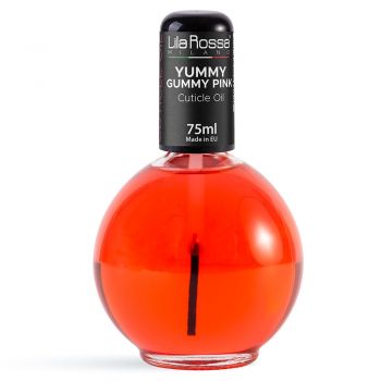 Ulei cuticule cu pensula, Lila Rossa, aroma Yummy Gummy, 75 ml