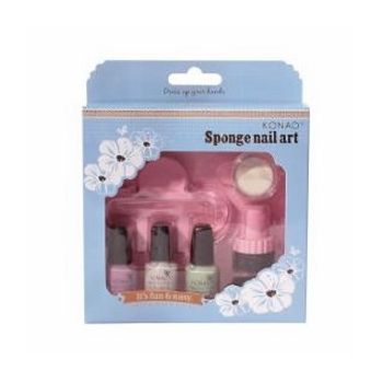 Konad set sponge set 1 - p.green, p.violet