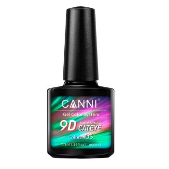 Oja semipermanenta Canni, 9D Cat Eye, 7.3 ml, nuanta 05